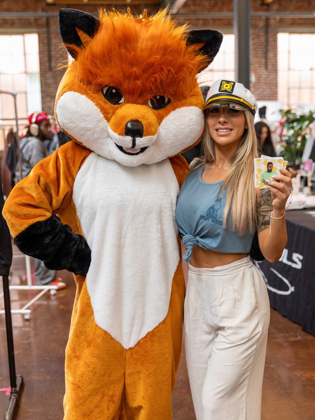 Branded content · Yacht Water mascot moment