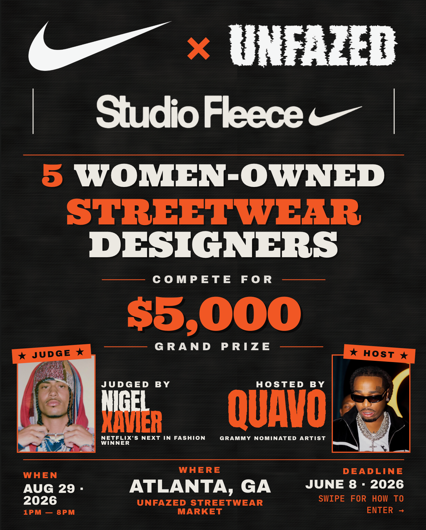 Nike x Unfazed · women-owned designer competition